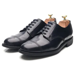 '1128' Navy Blue Leather Derby UK 7 F