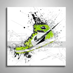 ABSTRACT SNEAKERS ART INSPIRED BY AIR JORDANS SNEAKERS //SNK-AJ05