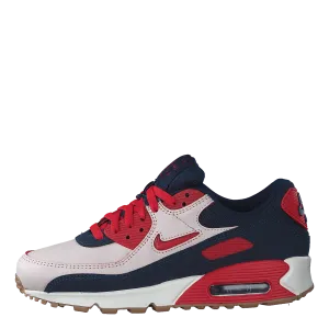 Air Max 90 Premium Sail/university Red-midnight