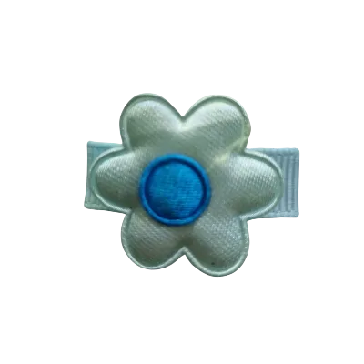 Baby Non Slip Hair Clip - Satin Flower (8 Colours)