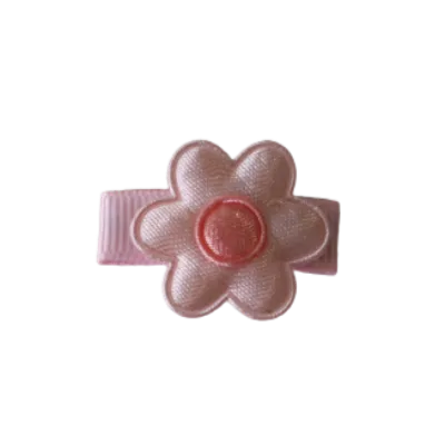 Baby Non Slip Hair Clip - Satin Flower (8 Colours)