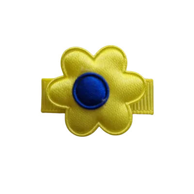 Baby Non Slip Hair Clip - Satin Flower (8 Colours)