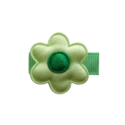 Baby Non Slip Hair Clip - Satin Flower (8 Colours)