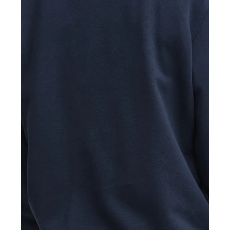 Barbour Skipton Relaxed Fit Crew Neck Mens Sweatshirt - Navy