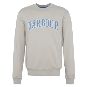 Barbour Skipton Relaxed Fit Crew Neck Mens Sweatshirt - Vintage Khaki