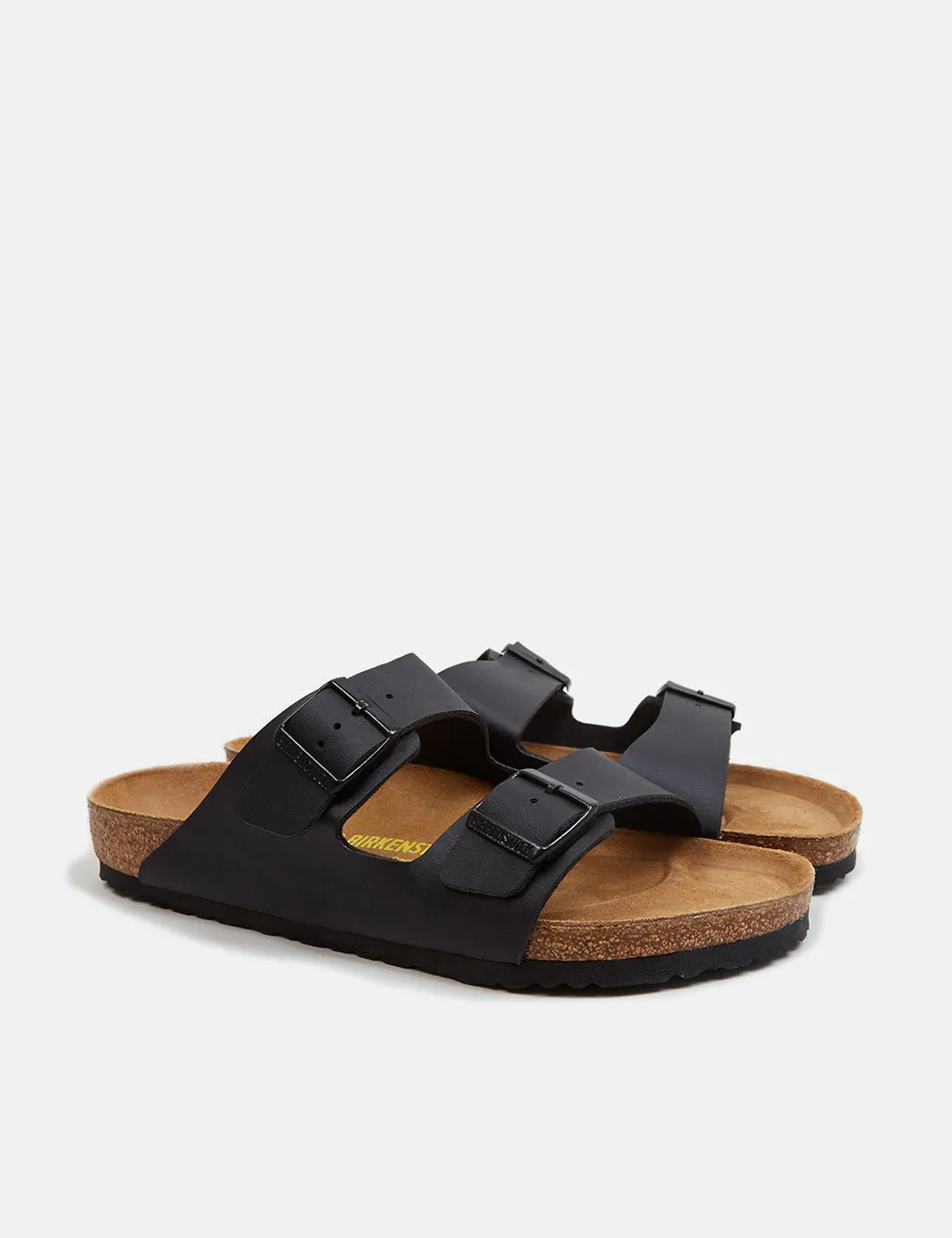 Birkenstock Arizona Birko-Flor Sandals (Regular) - Black