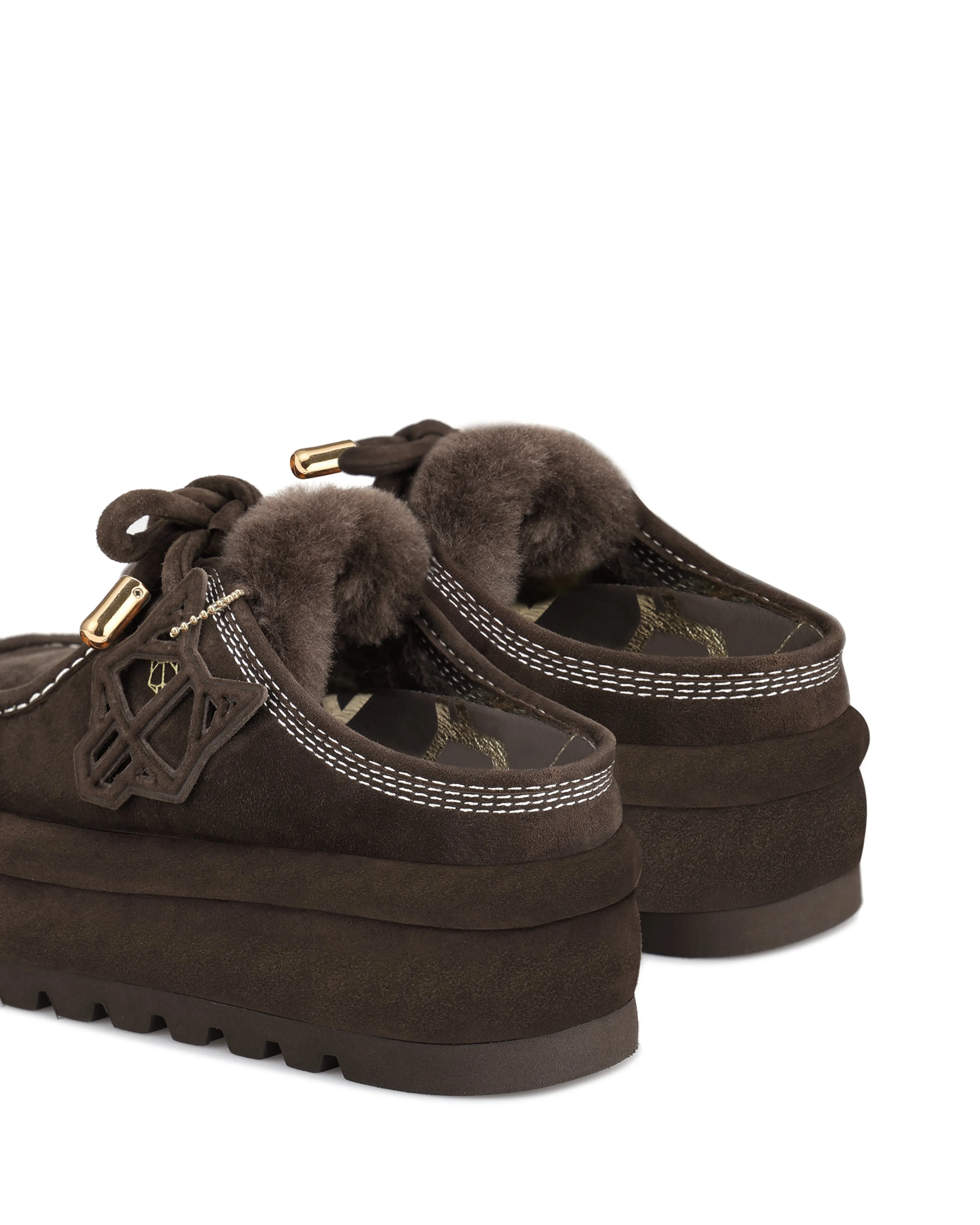 Blizzard Chocolate Suede/Shearling