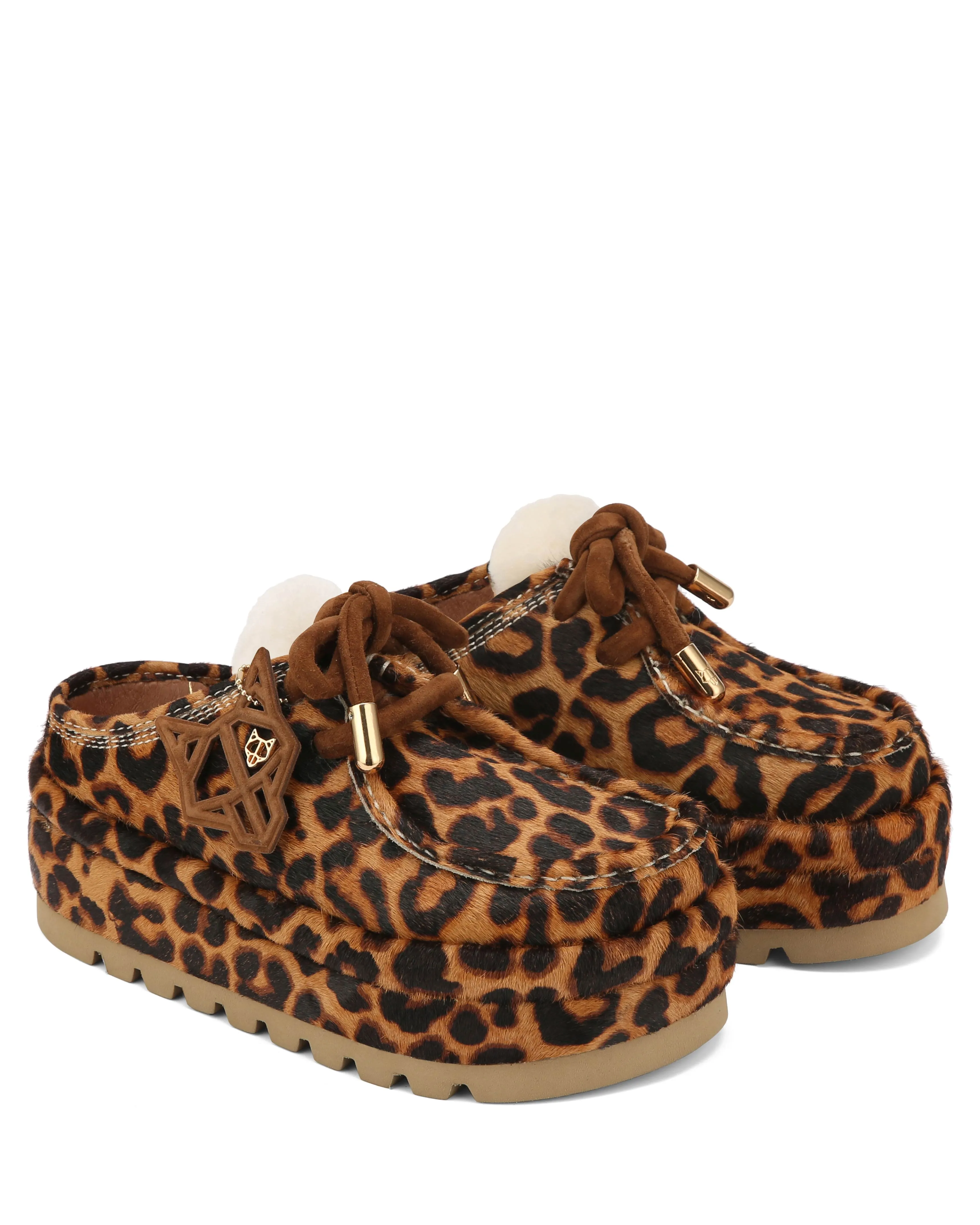 Blizzard Leopard Pony/Shearling