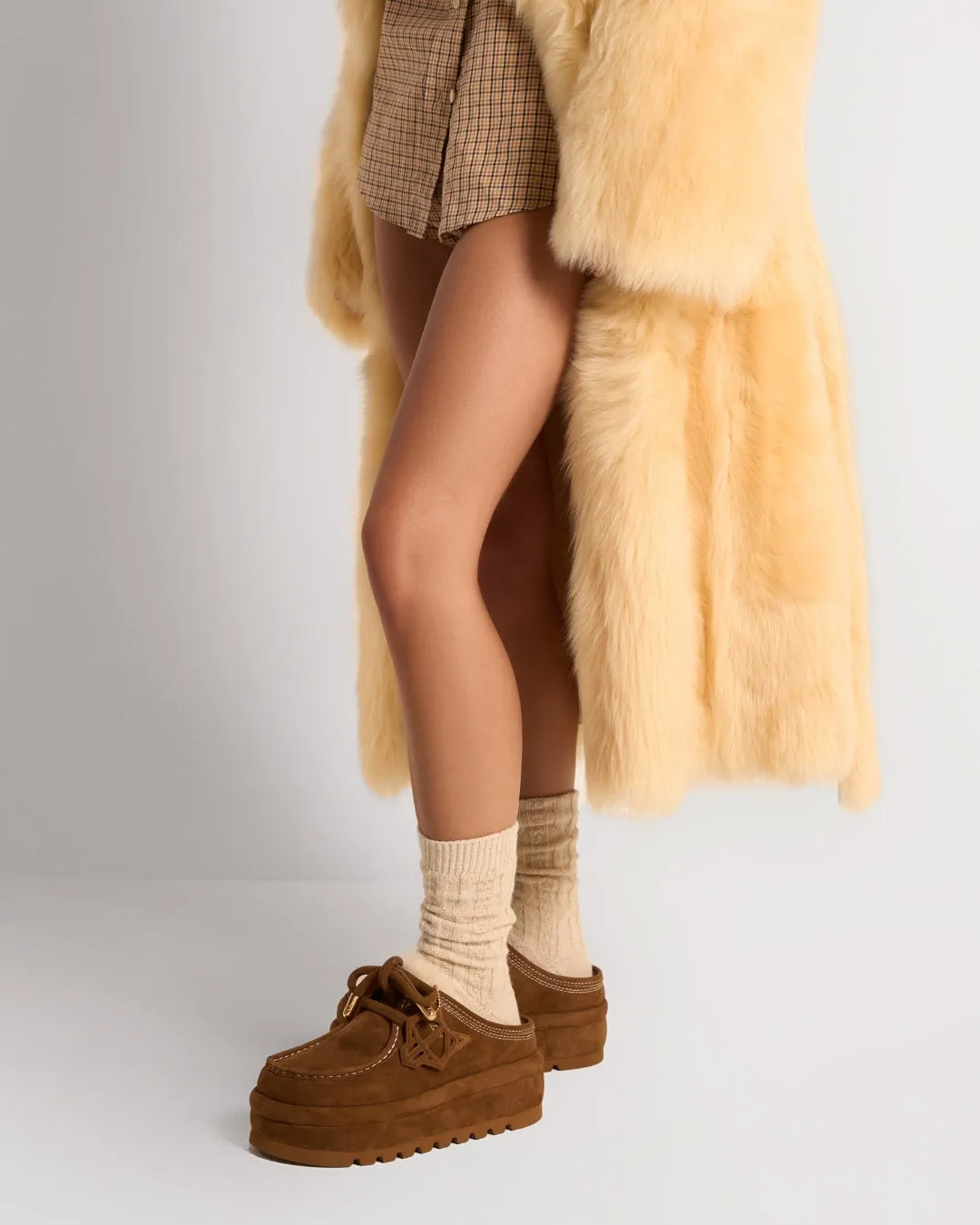 Blizzard Tan Suede/Shearling