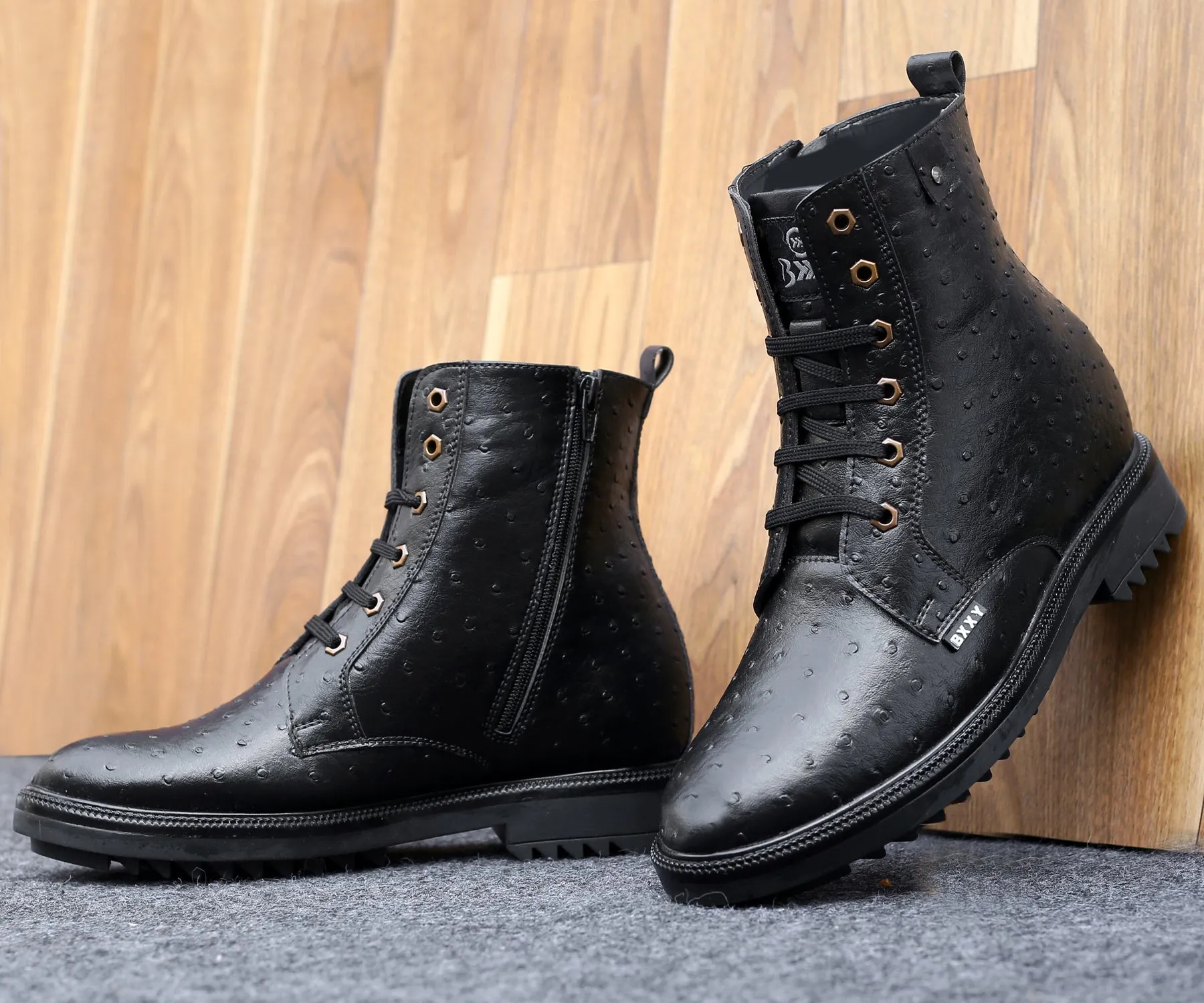 Bxxy New Stylish 4 Inch Hidden Height Increasing Boots