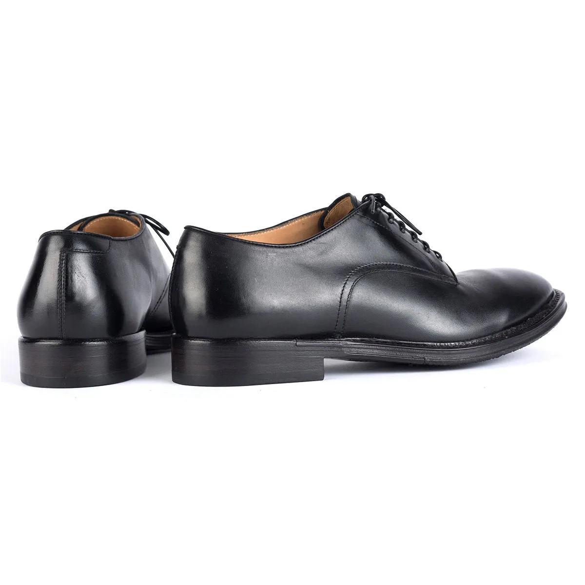 CALEB 71005<br>Black horse leather derby