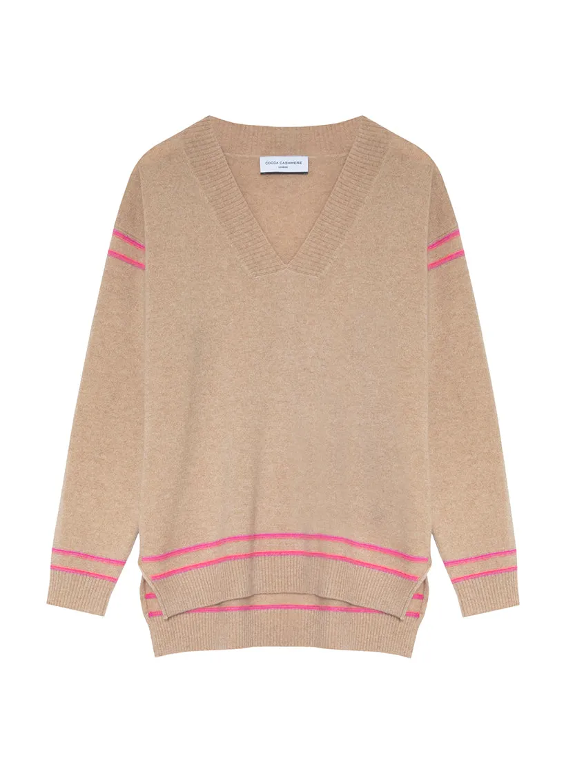 Celene Camel Cashmere Jumper