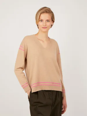 Celene Camel Cashmere Jumper