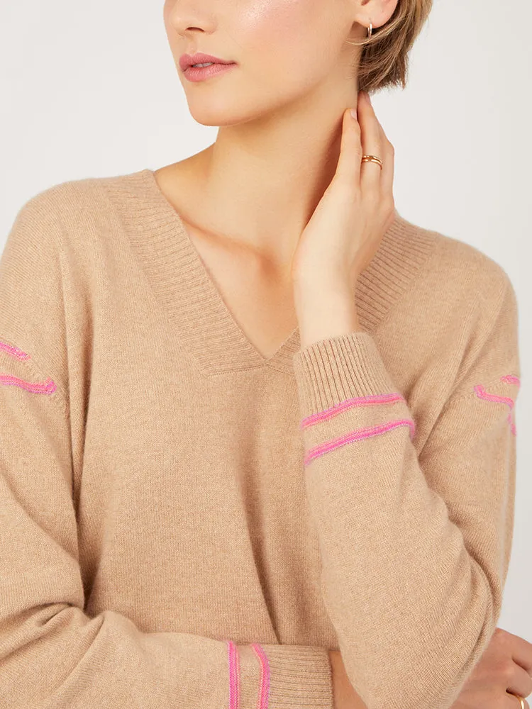 Celene Camel Cashmere Jumper