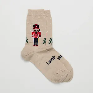 Christmas Crew Socks - Nutcracker