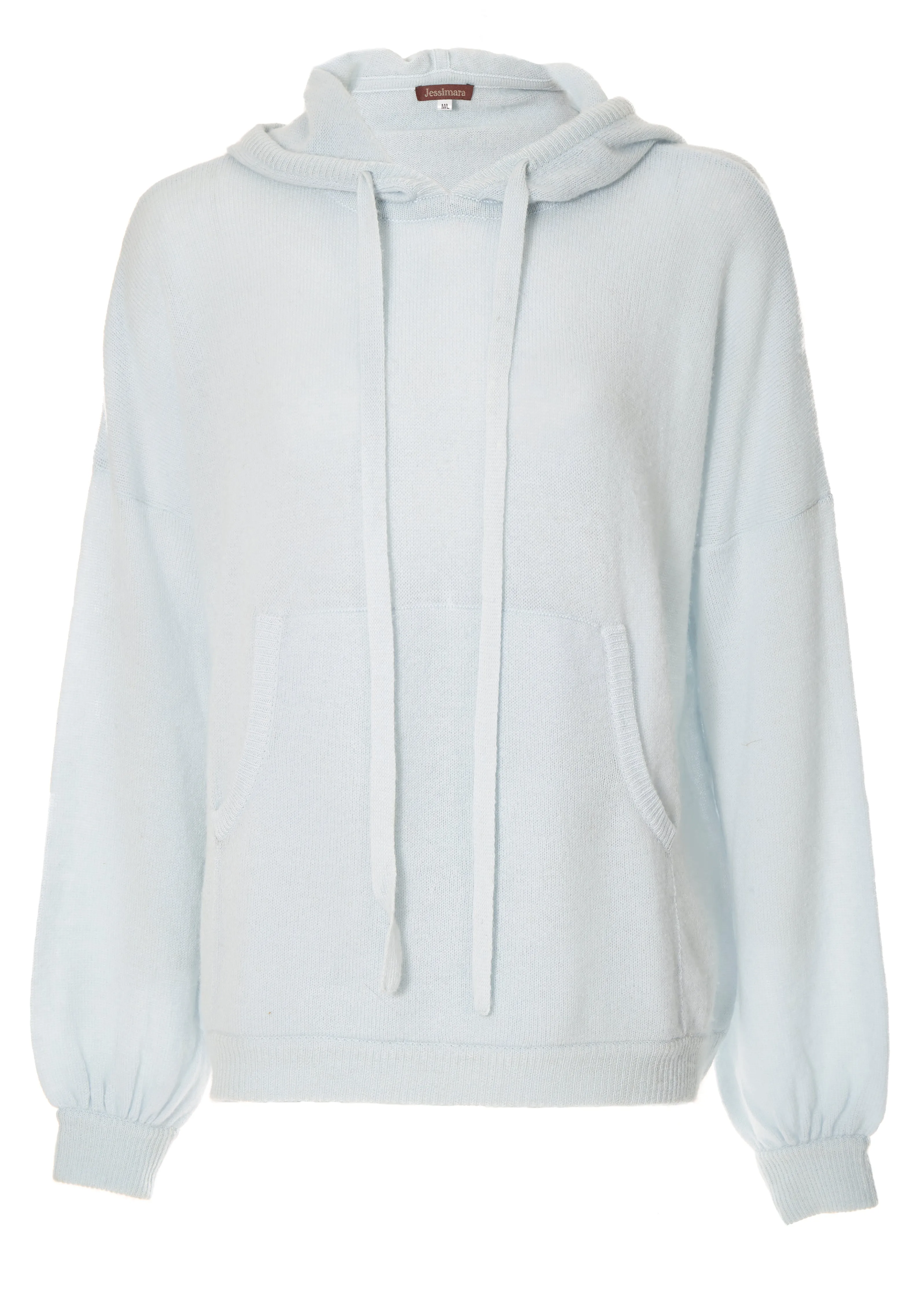 Cloud Blue Cashmere Hoodie