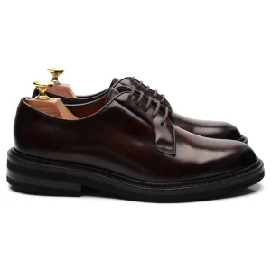 Dark Brown Leather Derby EU 41 UK 7