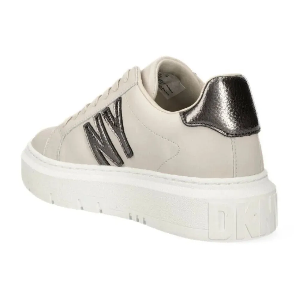 DKNY Marian Lace up Sneaker Women K2305134-BEG