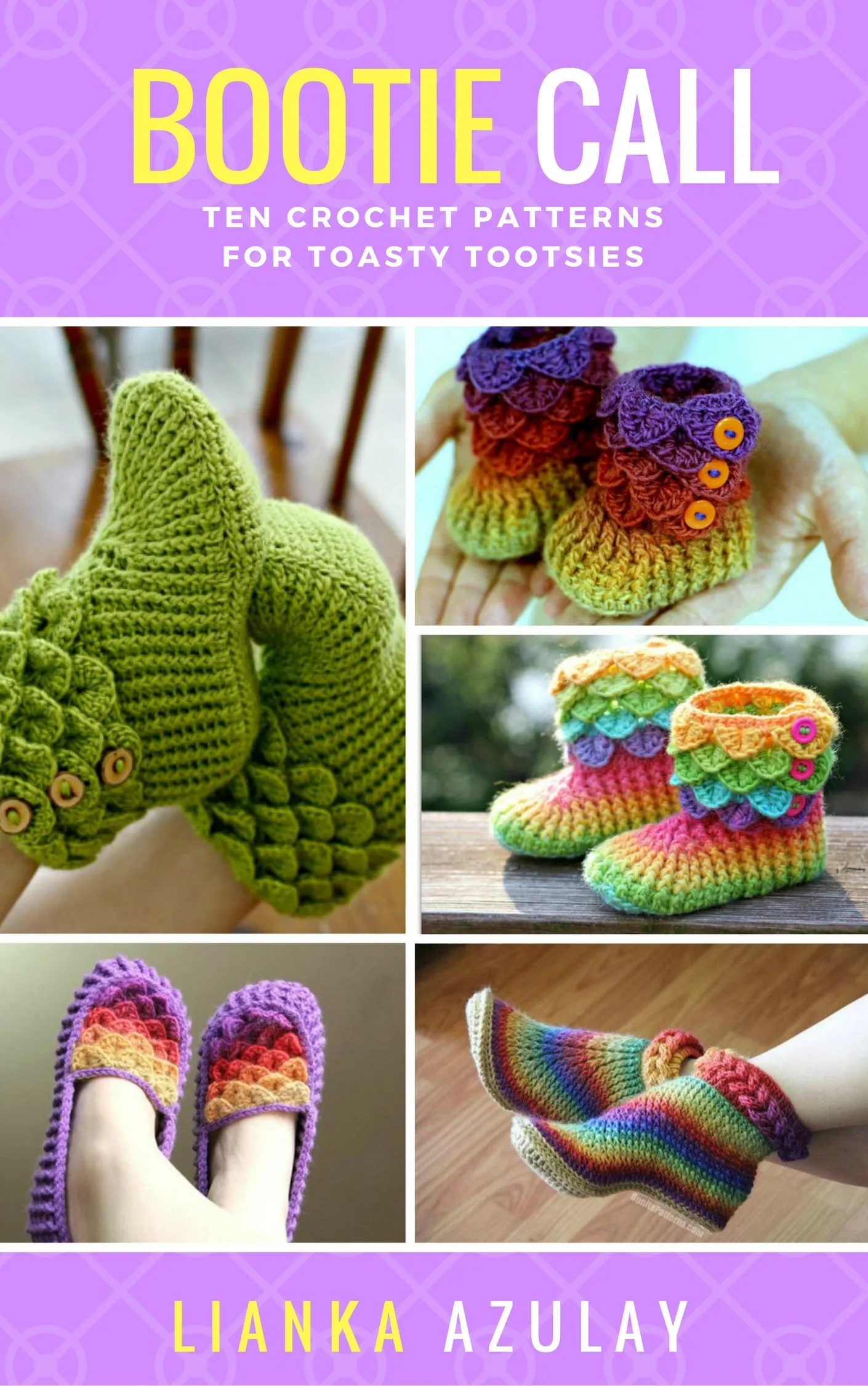 E-Book:Ten Crochet Bootie Patterns for Toasty Tootsies