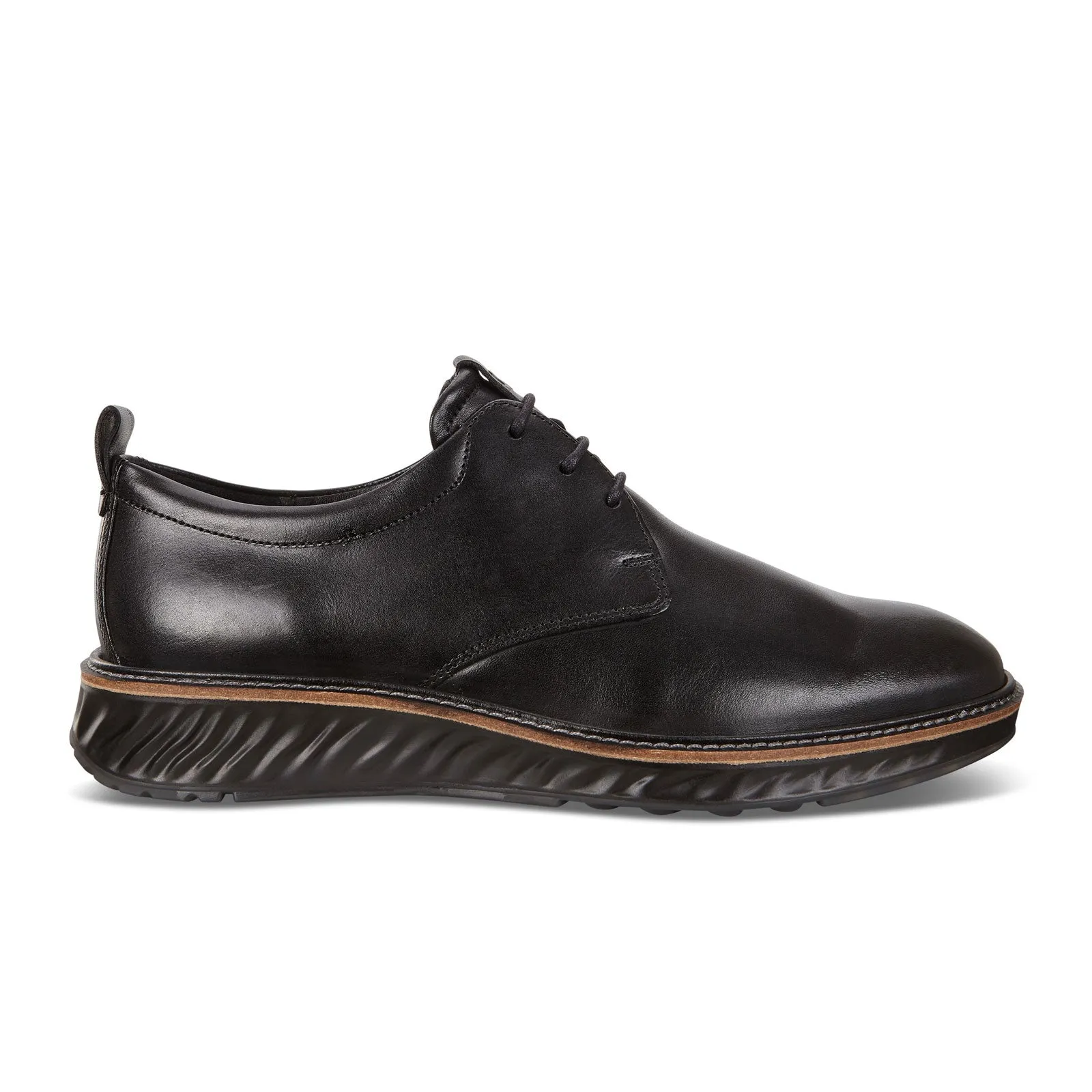 ECCO St 1 Hybrid Plain Toe Oxford (Men) - Black