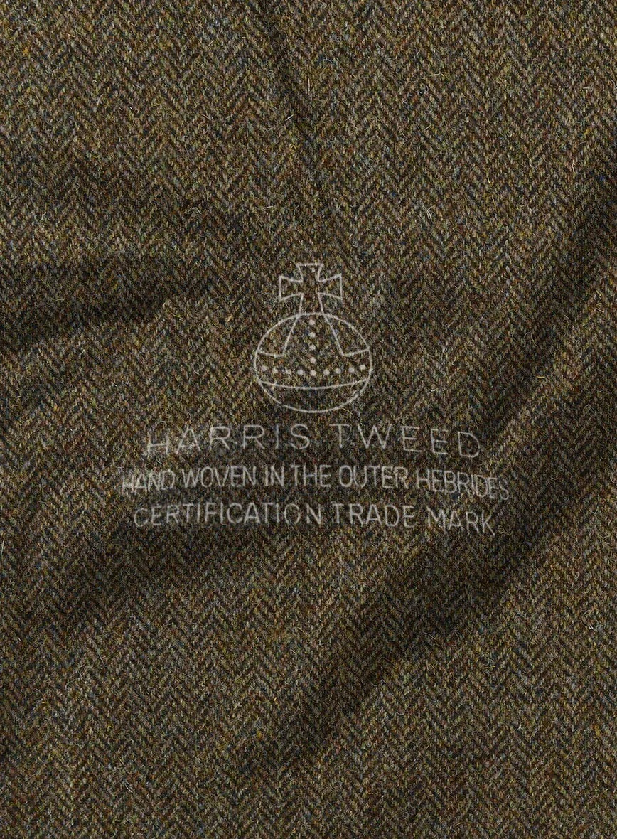 Harris Tweed Ridge Brown Herringbone Jacket