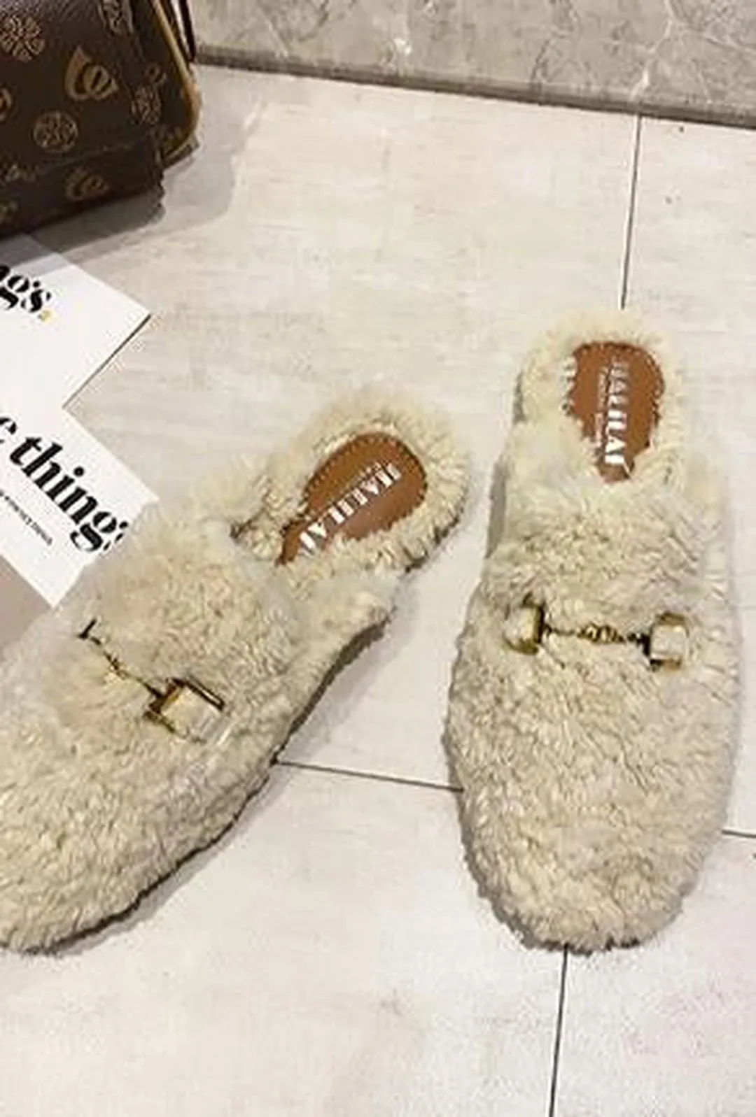 JODY - SHEARLING SLIPPER