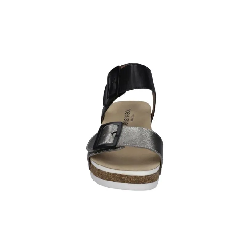 Josef Seibel Quinn 02 Antik Metallic/Kombi Women's Wedge Sandals