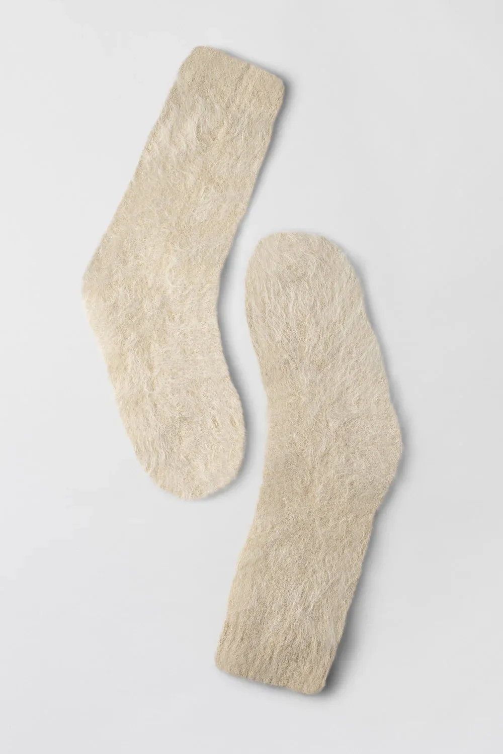 Montpellier Cozy Socks - Cream