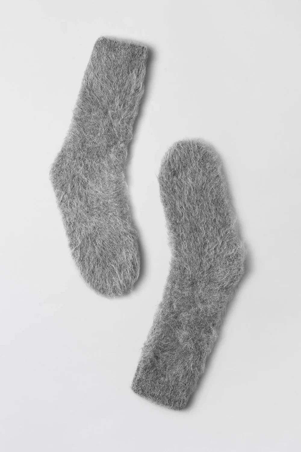 Montpellier Cozy Socks - Gray Melange