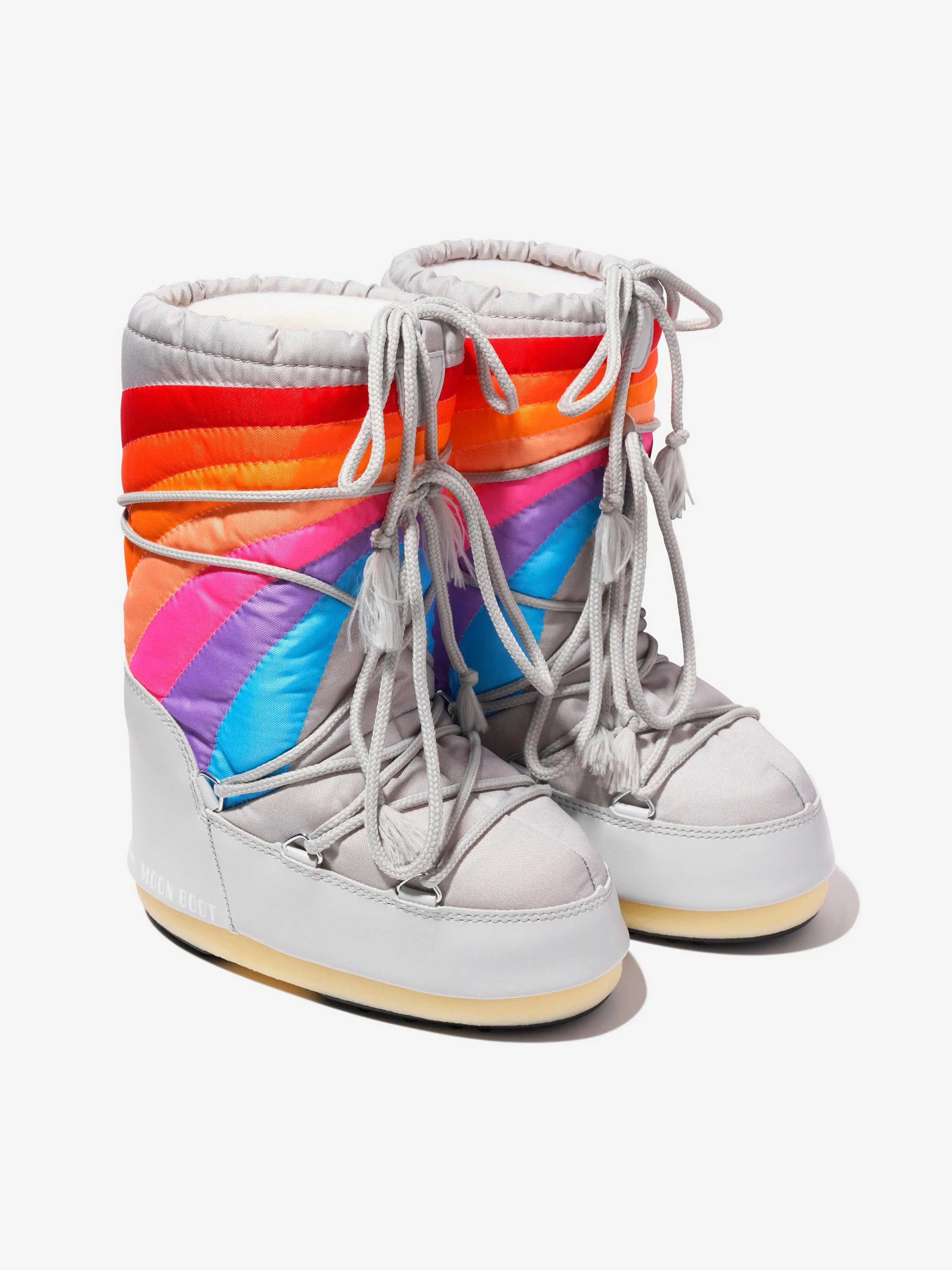 Moon Boot Kids Icon Rainbow Boots