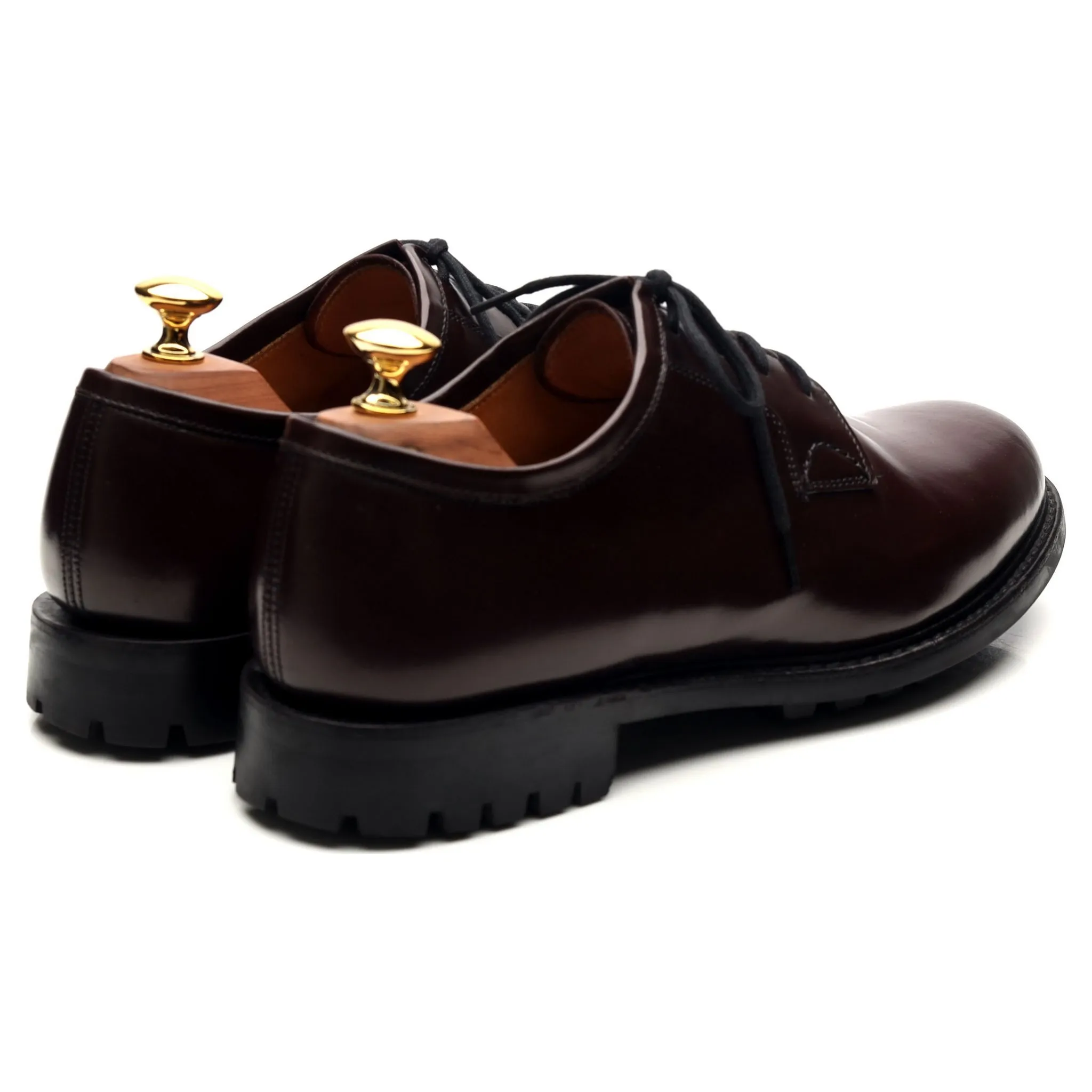 'Newbridge' Burgundy Leather Derby UK 6.5 F