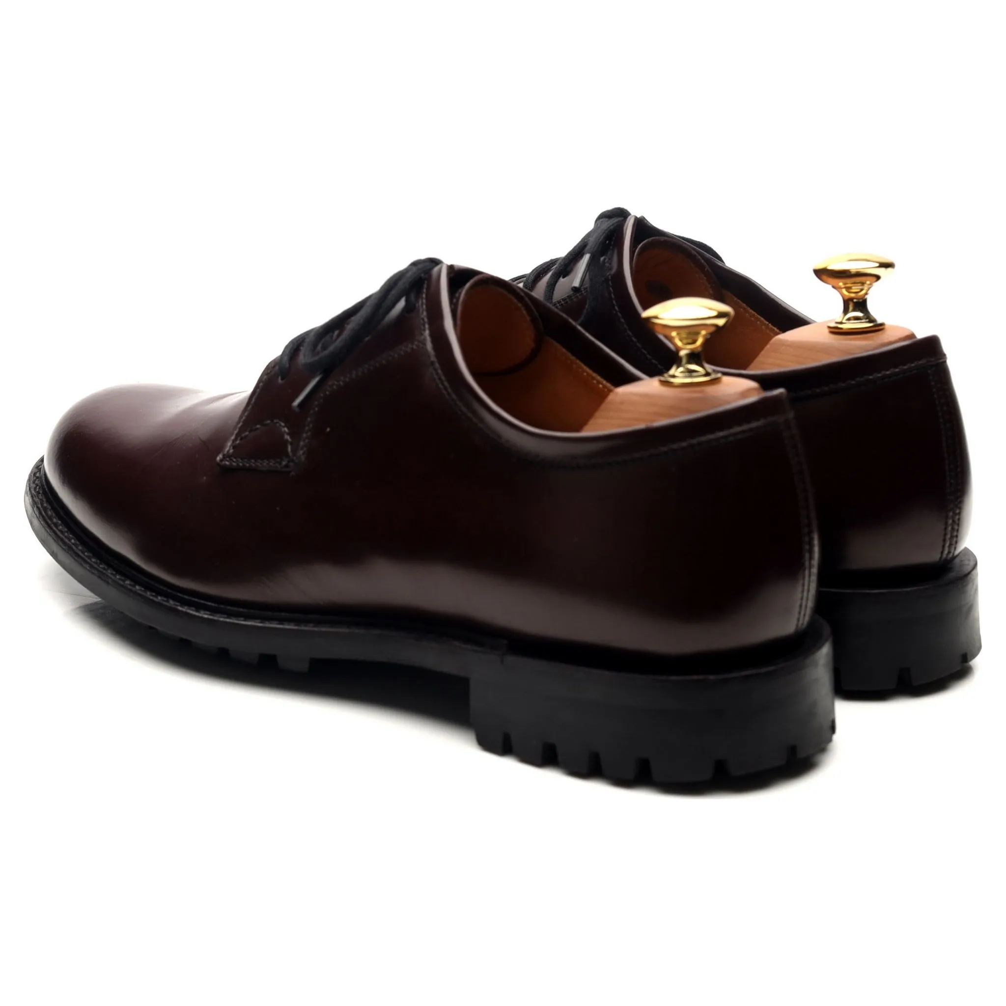 'Newbridge' Burgundy Leather Derby UK 6.5 F