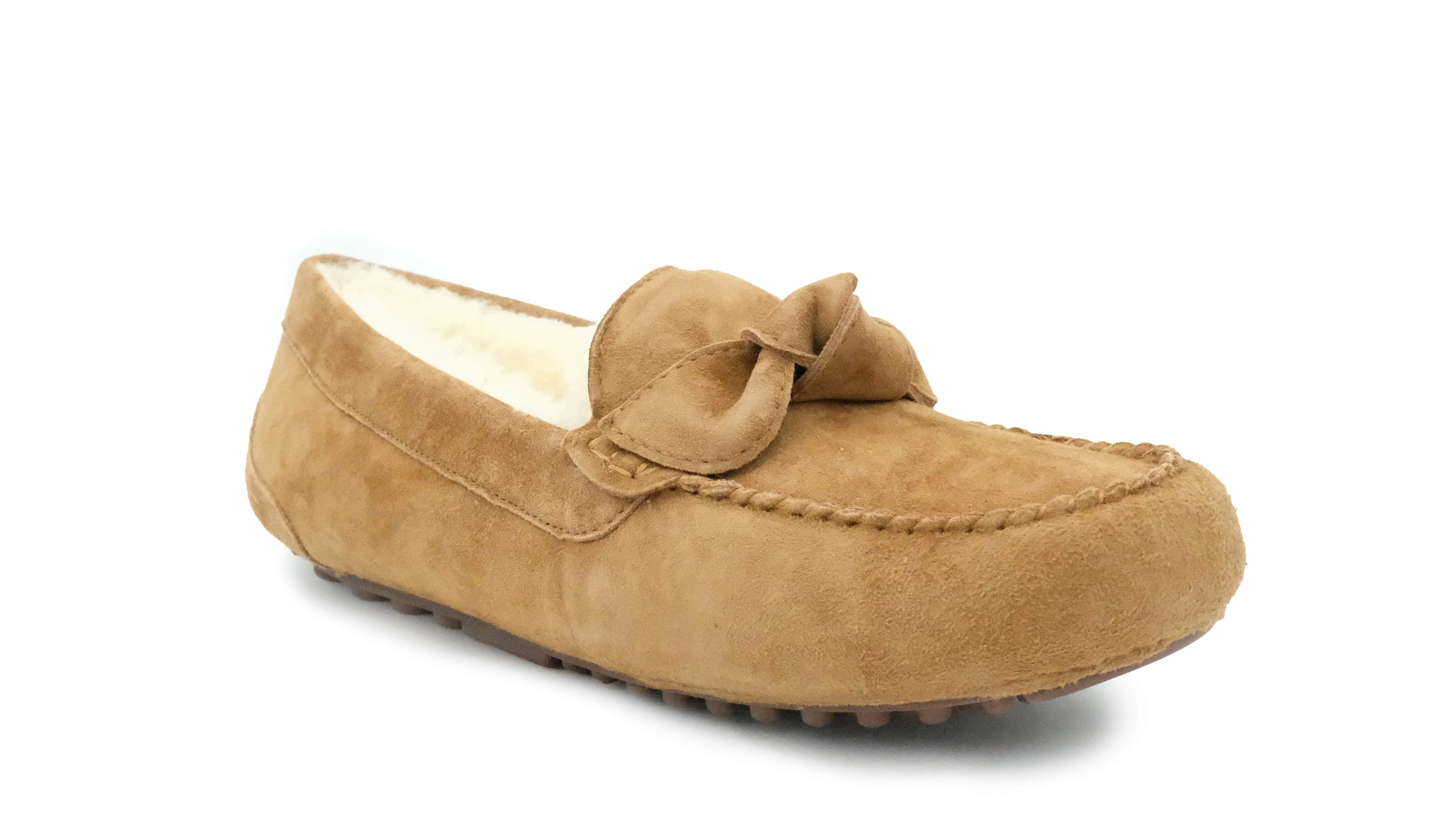 Niki - Water Resistant Leather Suede Loafers for Men, Women - Genuine Australian Sheepskin