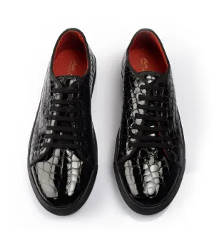 Patent Leather Low-top Sneakers