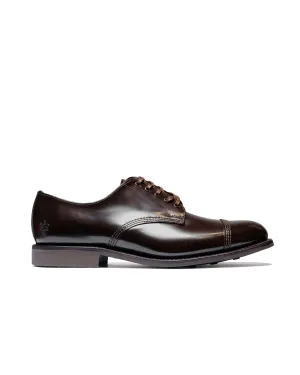 Sanders 1128TD Military Derby Shoe Ebony Brown