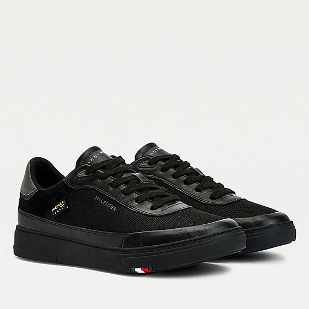 Scarpe Uomo TOMMY HILFIGER Sneakers linea Modern in Cordura colore Nero