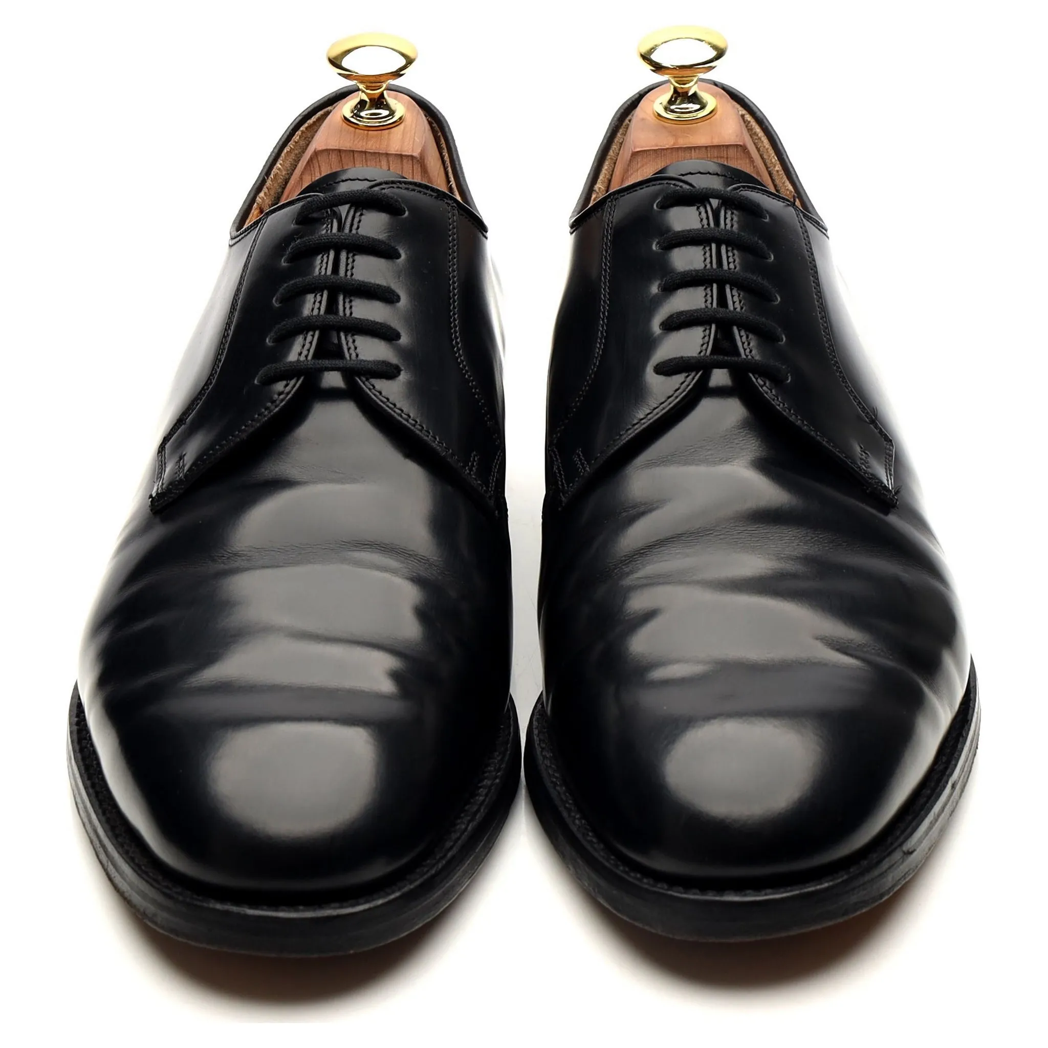 'Selwyn' Black Leather Derby UK 8 F