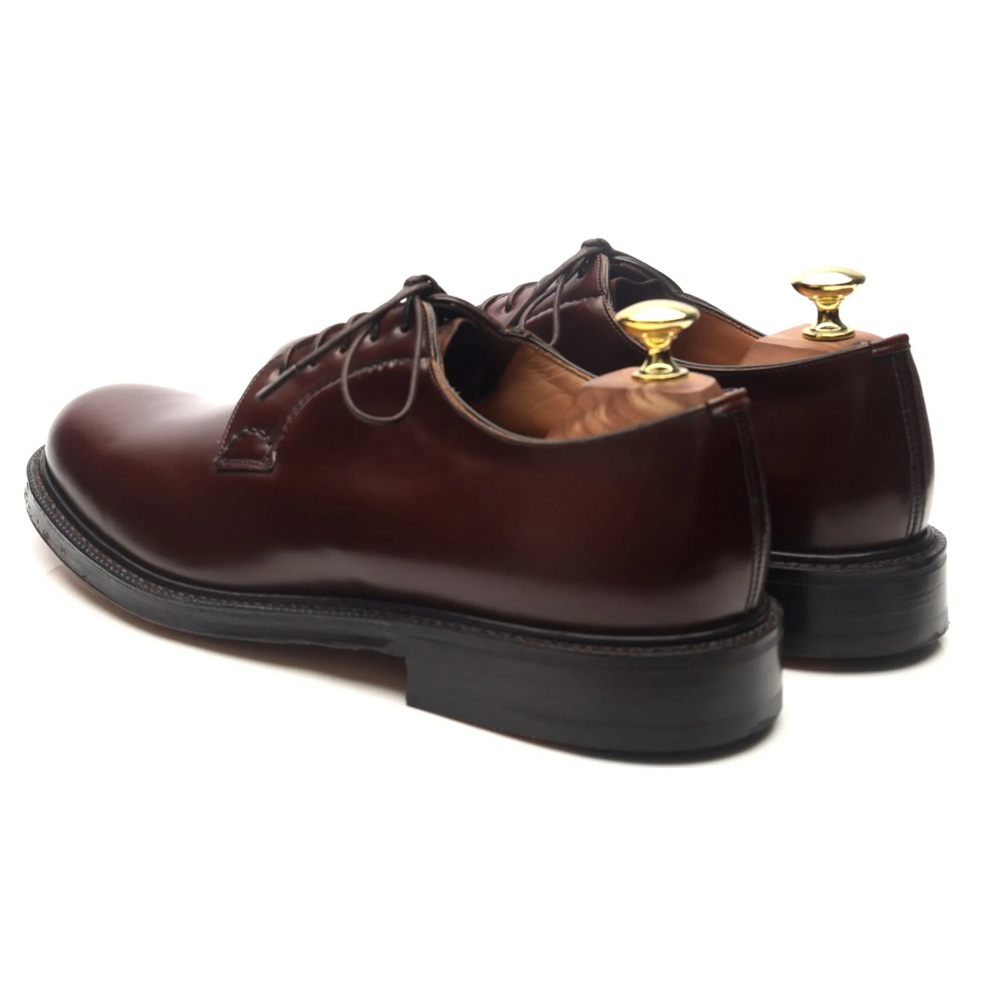 'Shannon' Brown Leather Derby UK 8 F