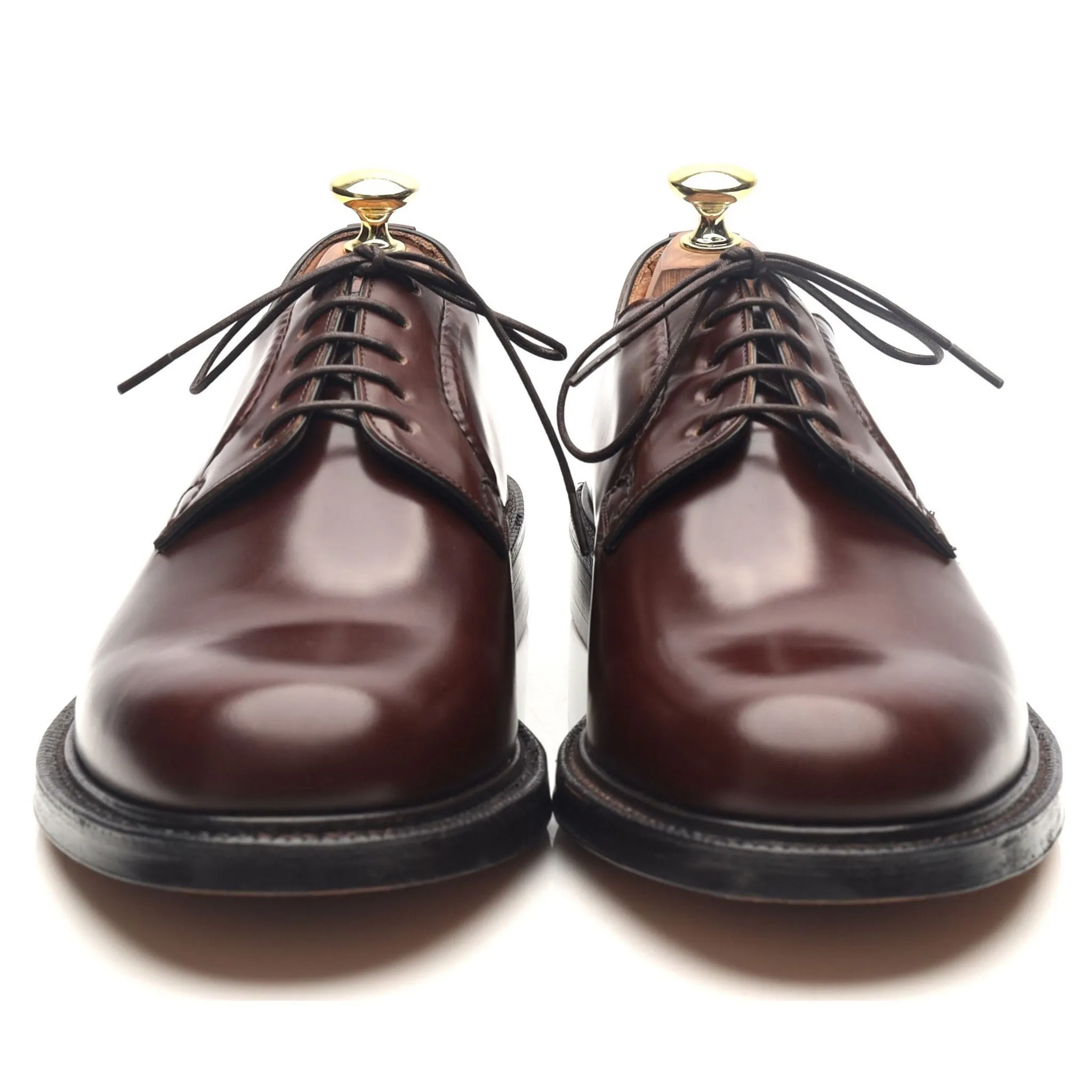 'Shannon' Brown Leather Derby UK 8 F