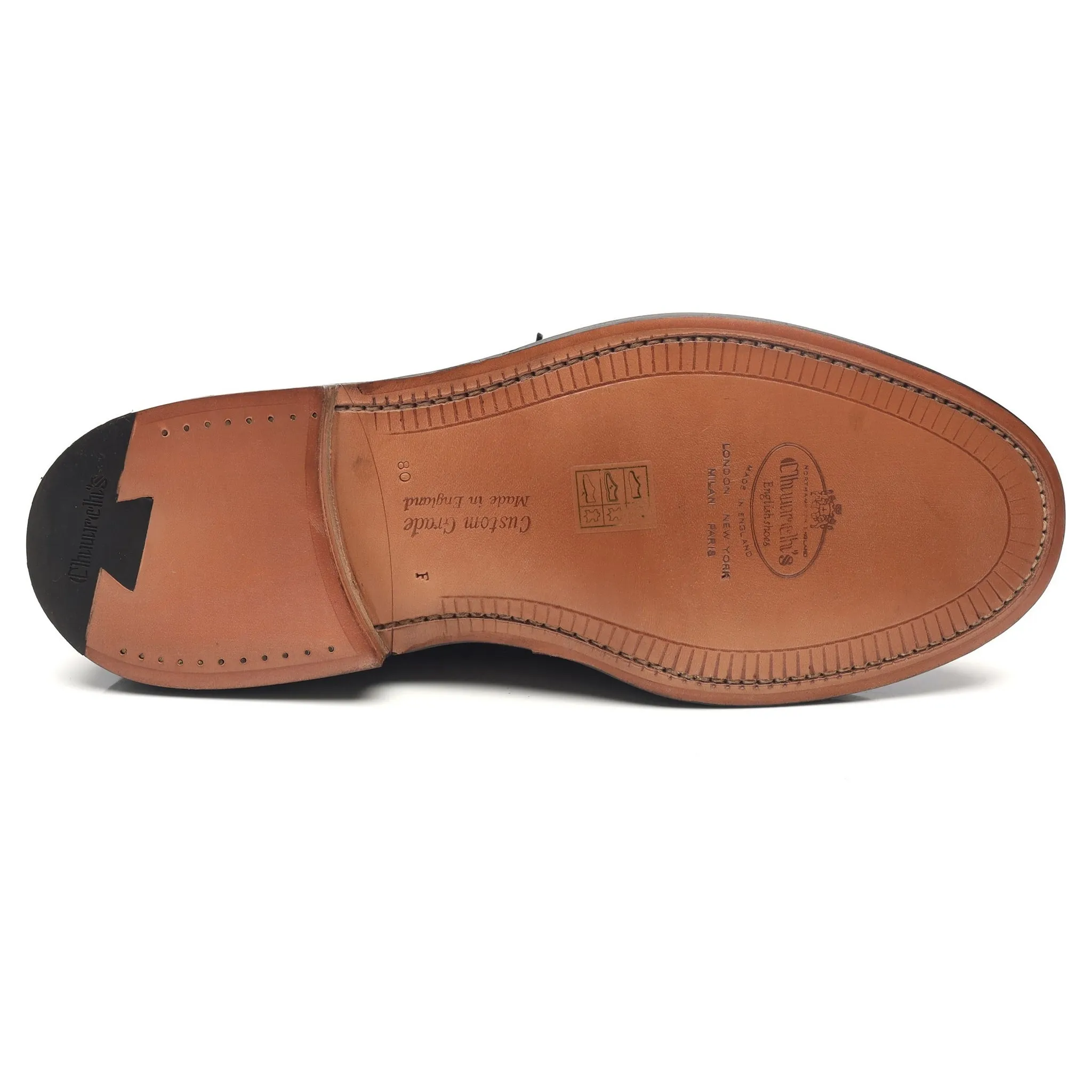 'Shannon' Brown Leather Derby UK 8 F