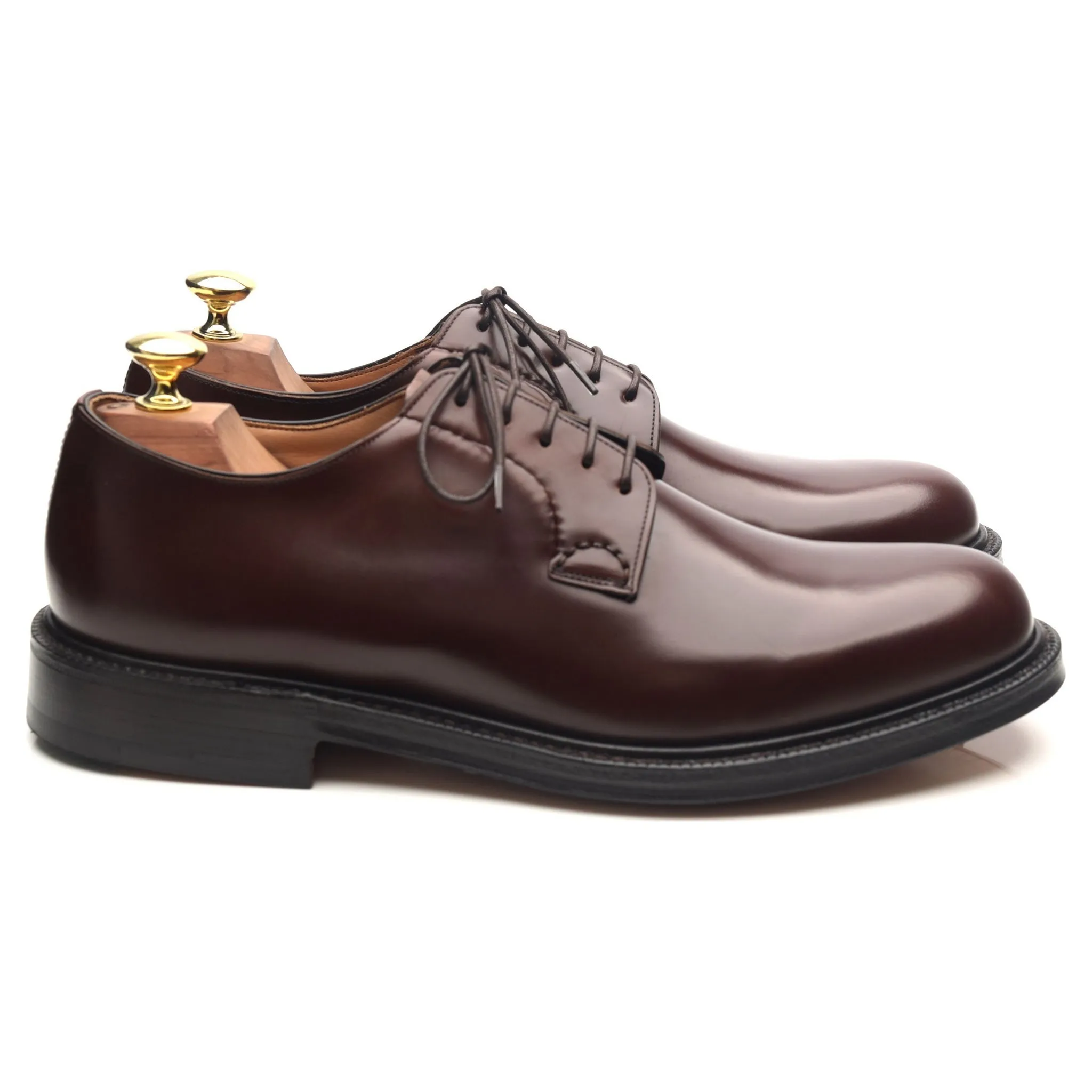 'Shannon' Brown Leather Derby UK 8 F