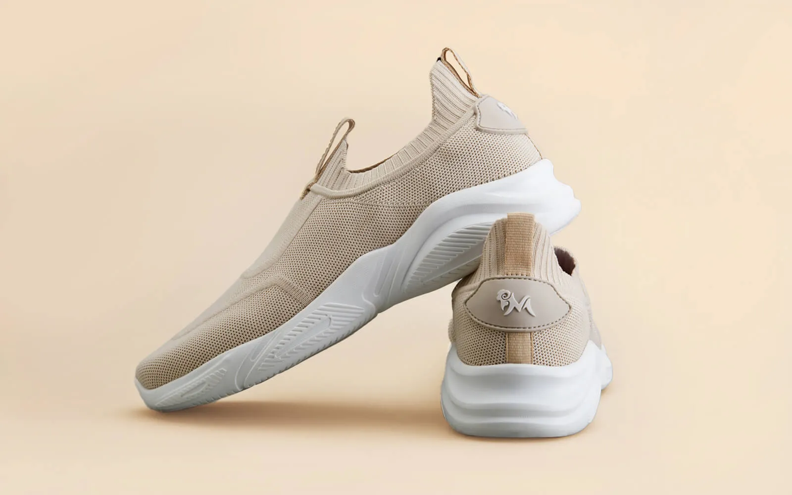 Sole Max Slip Ons : Ultra Beige