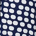 Spotty V-Neck Button Front Dress