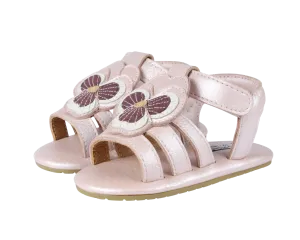 Tuti Fields Sandals | Violette | Rose Metallic Leather