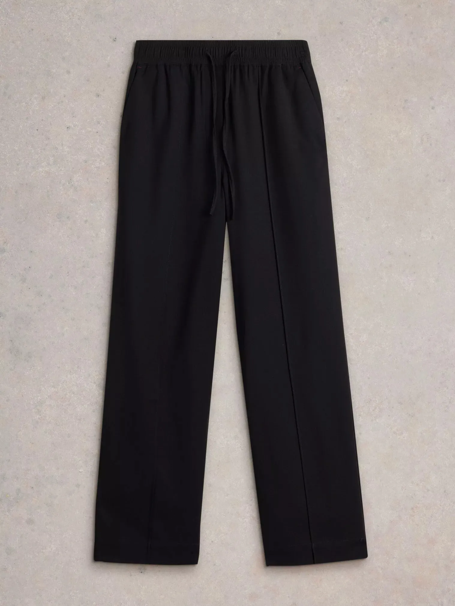 White Stuff Freda Wide Leg Trouser Pure Black