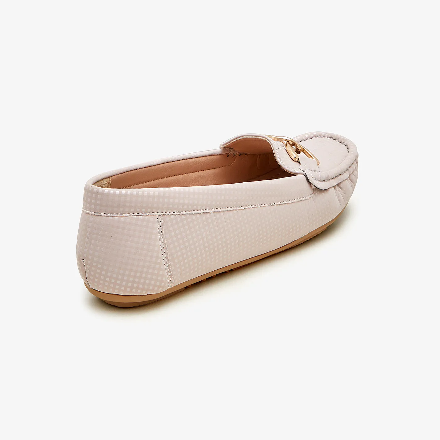 Women's Chain Trim Slip-Ons