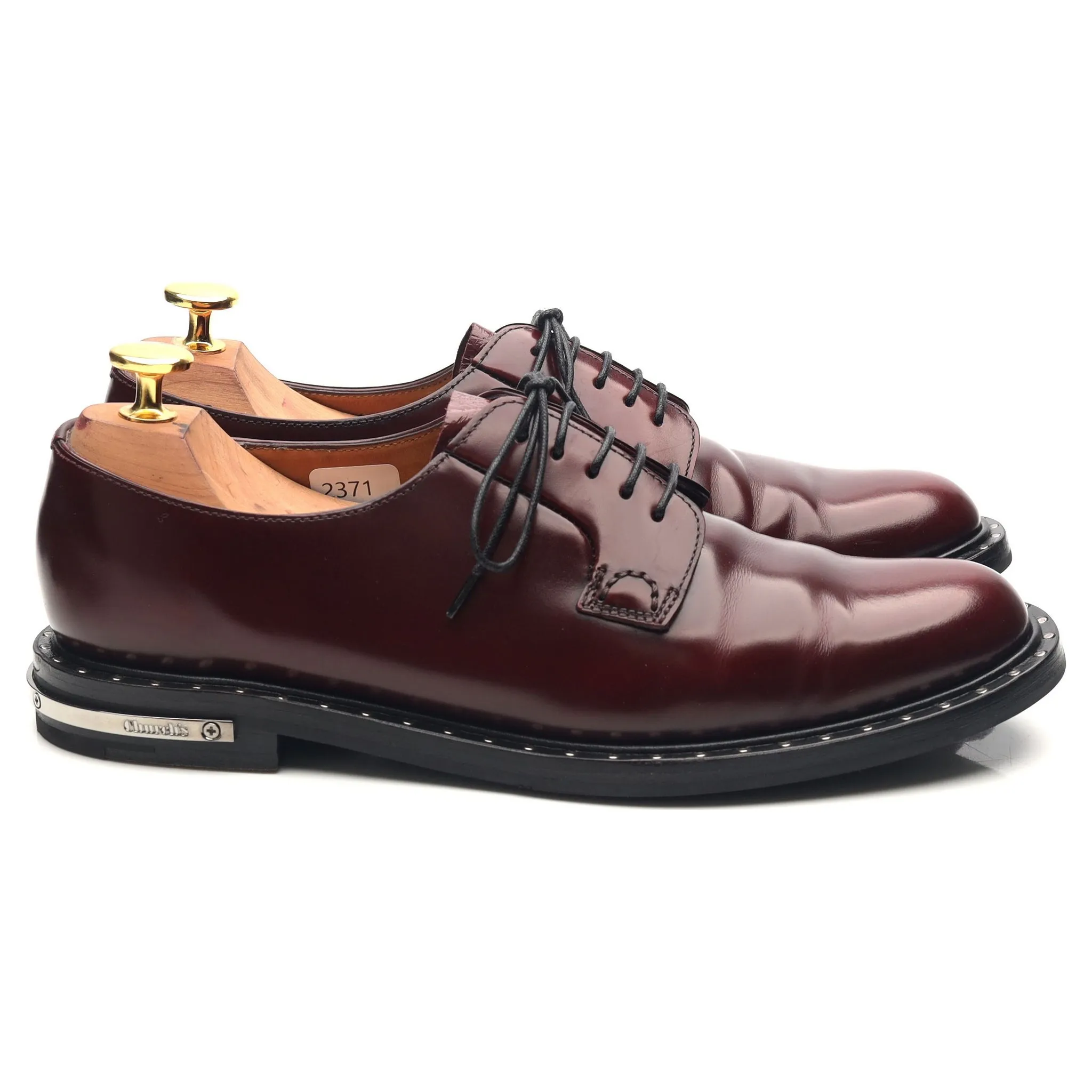 Women's 'Rebecca Met' Burgundy Leather Derby UK 6 EU 39