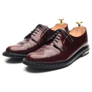 Women's 'Rebecca Met' Burgundy Leather Derby UK 6 EU 39