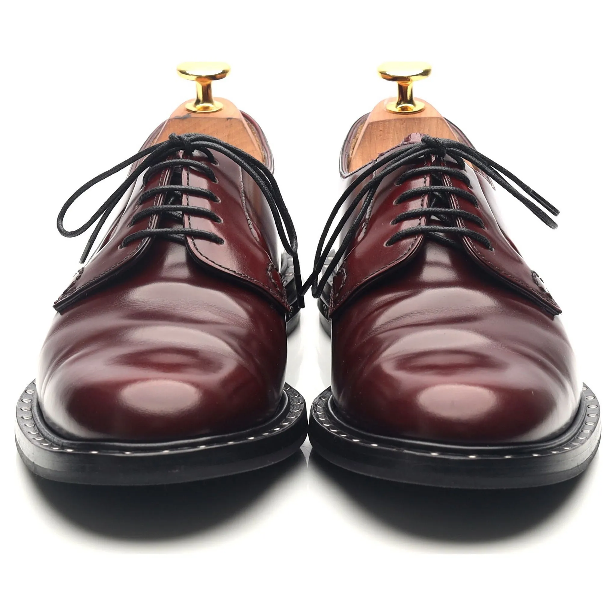 Women's 'Rebecca Met' Burgundy Leather Derby UK 6 EU 39