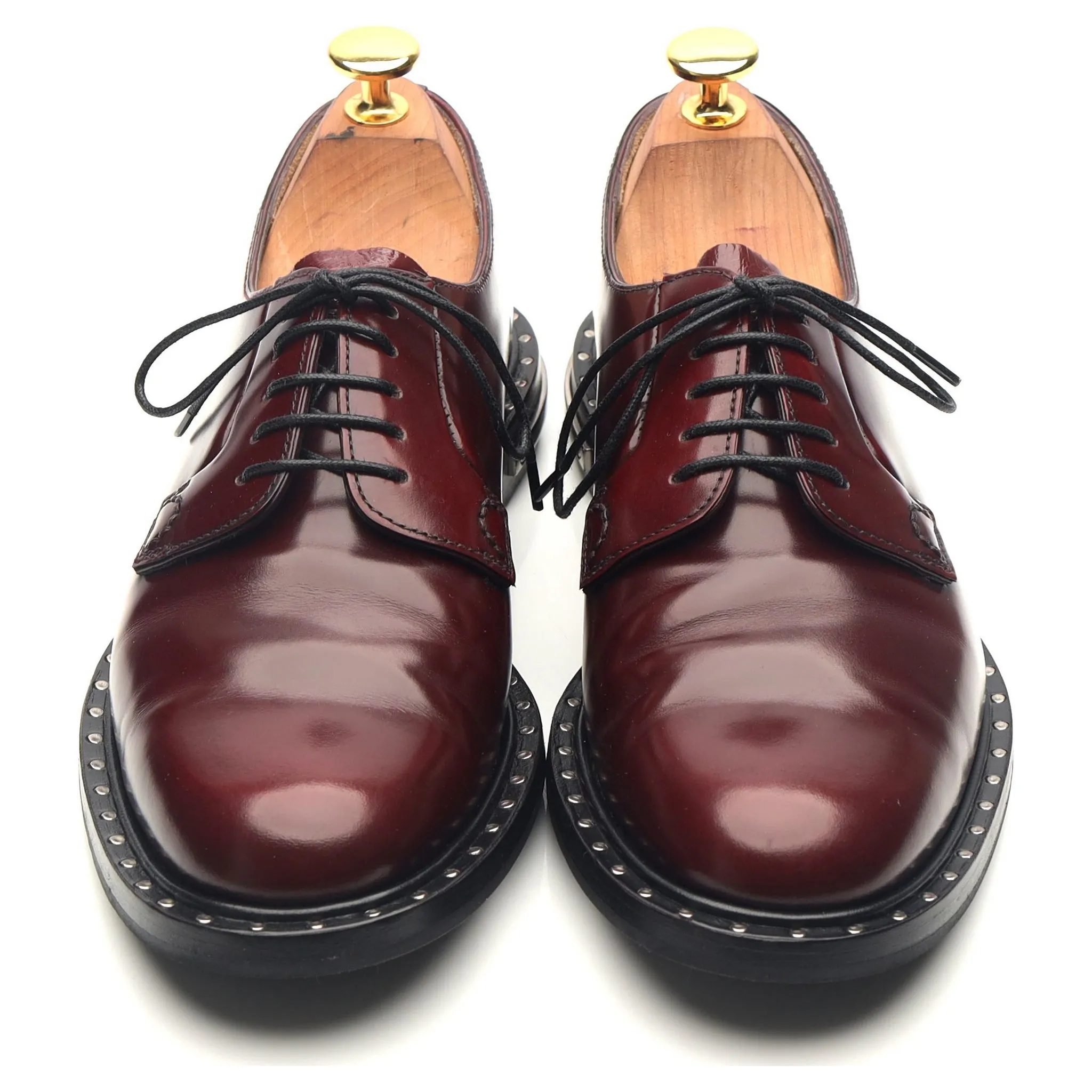 Women's 'Rebecca Met' Burgundy Leather Derby UK 6 EU 39